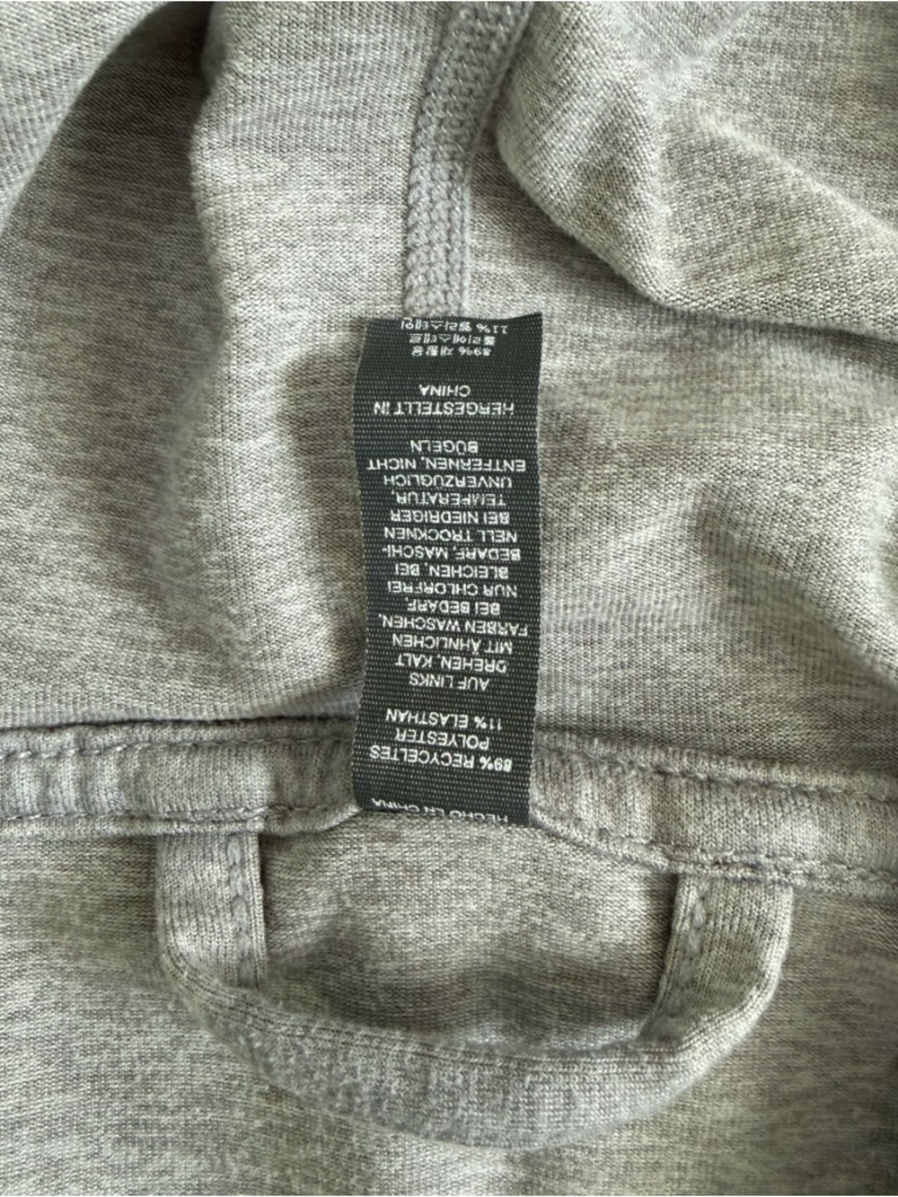 Vuori Halo Essential Hoodie Pale Heather Camo Sweatshirt - Picture 7 of 7